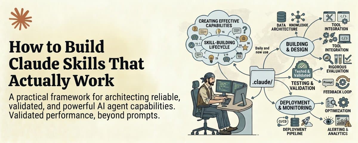 How to Build Claude Skills That Actually Work  — The Complete Guide cover