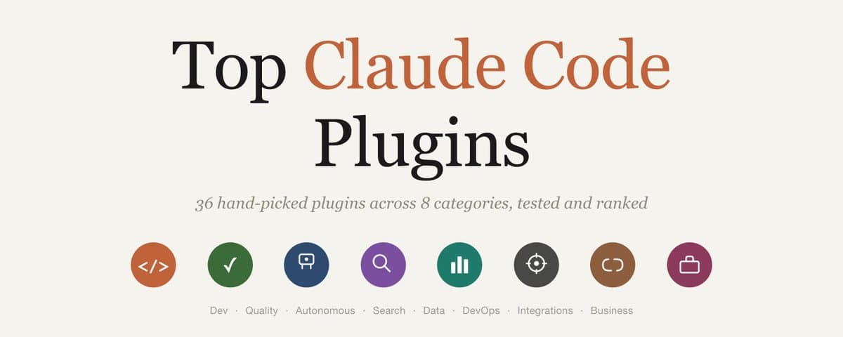 Top Claude Code Plugins Worth Installing cover