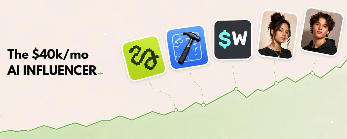 Scale your app to $480k/yr with AI influencers ( full guide ) cover