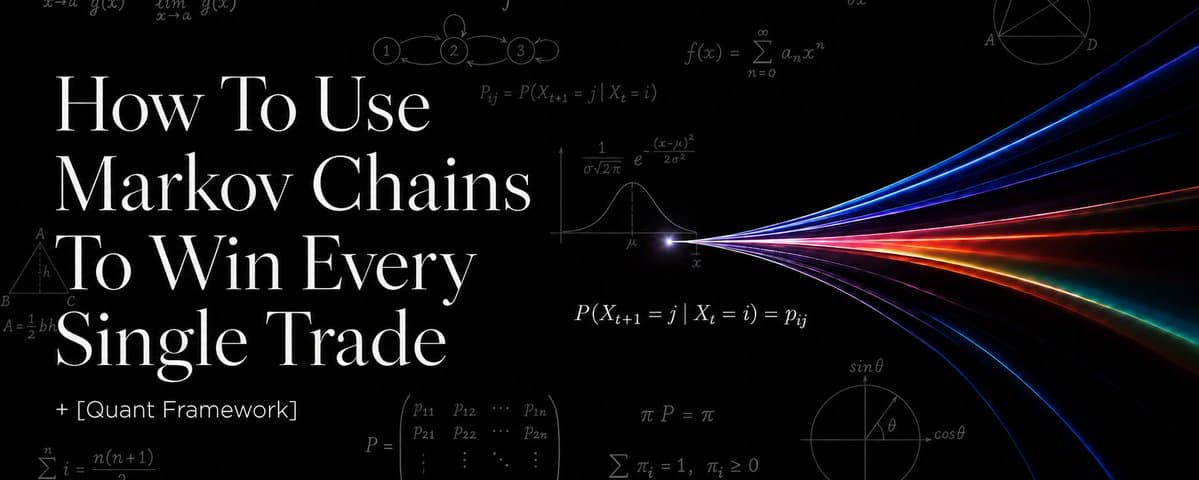 How To Use Markov Chains To Win Every Single Trade + [Quant Framework] thumbnail