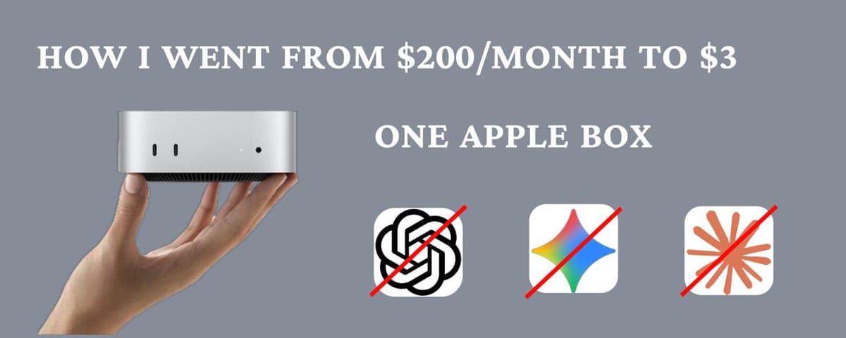 HOW I WENT FROM $200/MONTH TO $3. ONE APPLE BOX cover