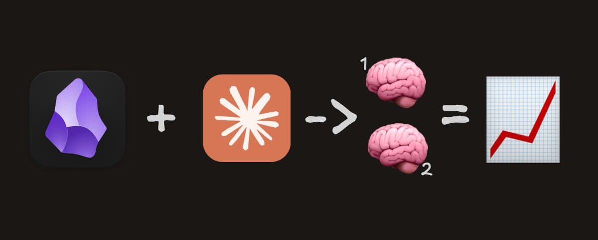 Claude + Obsidian have to be illegal cover